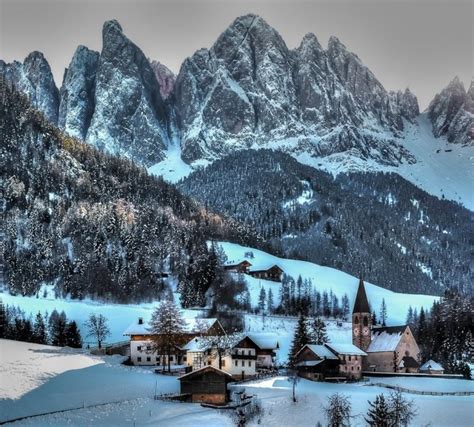 30 Stunning Winter Towns From Around The World