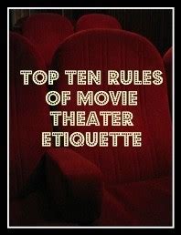 Movie Theater Etiquette | 10 Rules to Follow