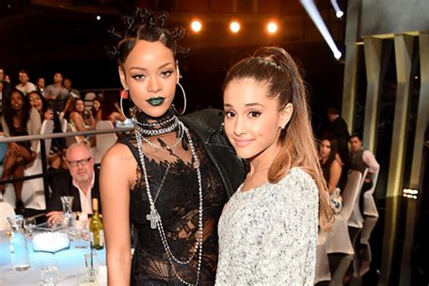 Ariana Grande Clears the Air on Rihanna's Giggly Reaction