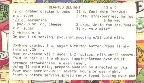 Berried Delight – Kay's Recipes