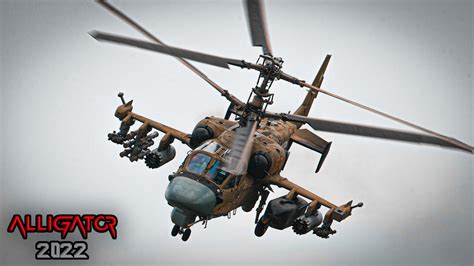 Kamov Ka-52 Alligator In Action - YouTube