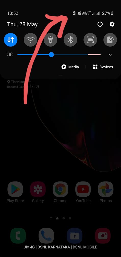 New Battery icon with a triangle in middle showing... - Samsung Members