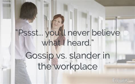 Workplace Defamation: Can I Sue Over an Untrue Statement?