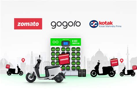 Gogoro, Zomato and Kotak Mahindra partner to promote EV two-wheeler adoption for last mile ...