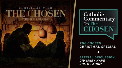 The Chosen Christmas Special | Catholic Commentary on The Chosen - Formed