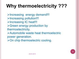 Thermoelectricity | PPT