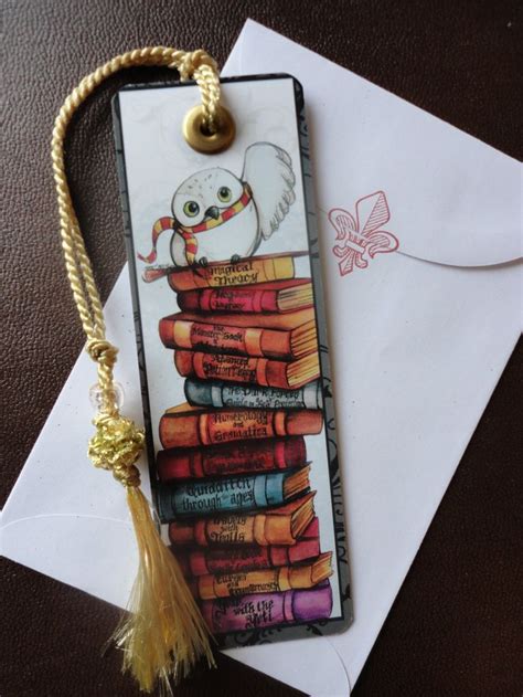 Harry Potter Bookmark in 2019 | Harry Potter | Harry potter bookmark, Harry potter drawings ...