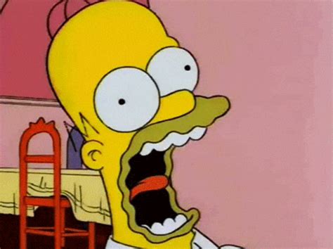 Homer Screaming GIFs - Find & Share on GIPHY