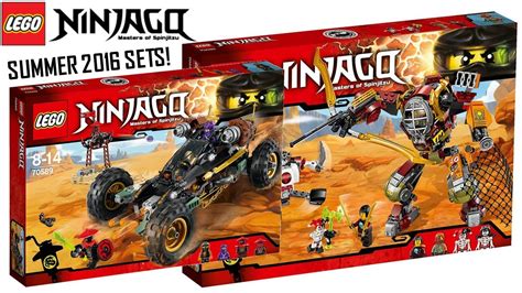 LEGO Ninjago Official SUMMER 2016 Set Pictures! (S7 Rise of the Villains!) - YouTube