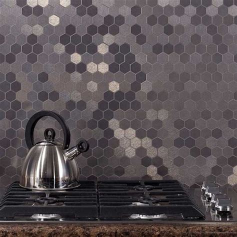 25 Stylish Hexagon Tiles For Kitchen Walls And Backsplashes | HomeMydesign