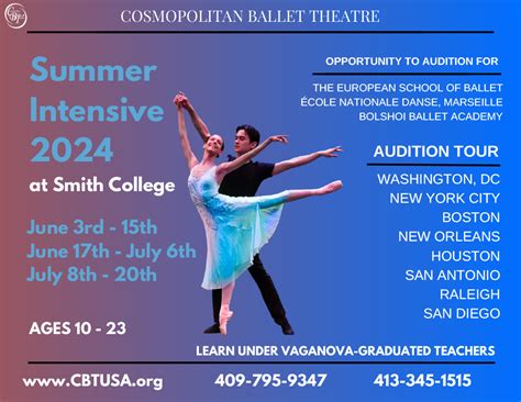 Boston Ballet Summer Intensive 2024 Auditions - Grete Kathlin