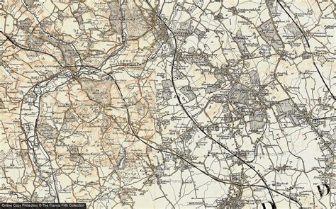 Historic Ordnance Survey Map of South Oxhey, 1897-1898