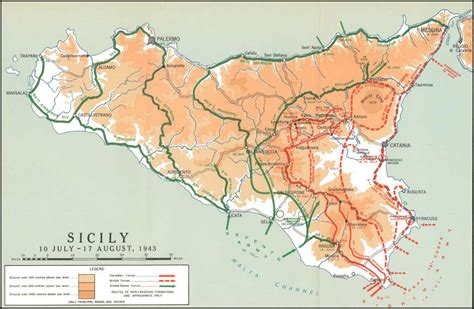 Rail Map Sicily