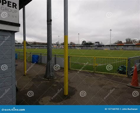 Havant and waterlooville editorial stock photo. Image of stadium - 157160703