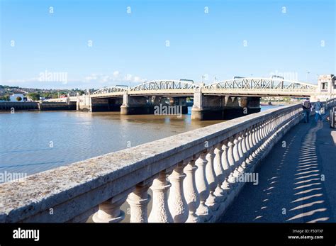 Rochester bridge across River Medway, Rochester, Kent, England, United Kingdom Stock Photo - Alamy