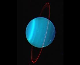 Uranus orbit tipped on its side by a series of Earth-sized impacts