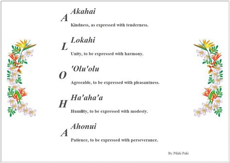 Ho‘okuleana: Aloha Spirit (It’s the Law)