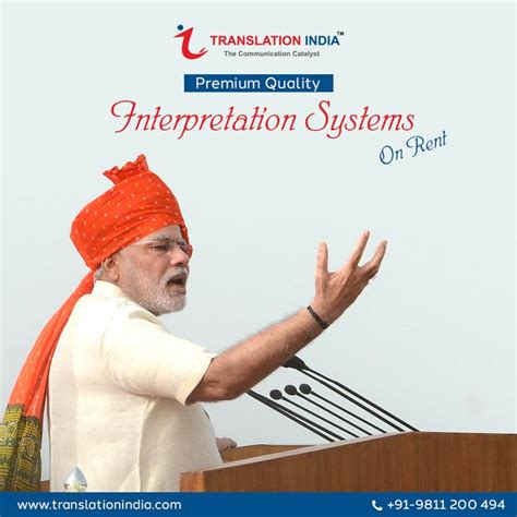 Translation India- the proud interpreter of Prime Minister’s ...