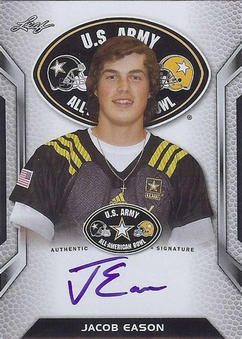 Future Watch: Jacob Eason Football Cards, Colts Future Is Bright