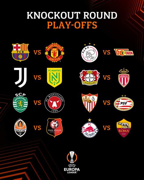 UEFA Europa League on Twitter: "It's set! 🤩 Which tie are you looking forward to most? #UELdraw ...