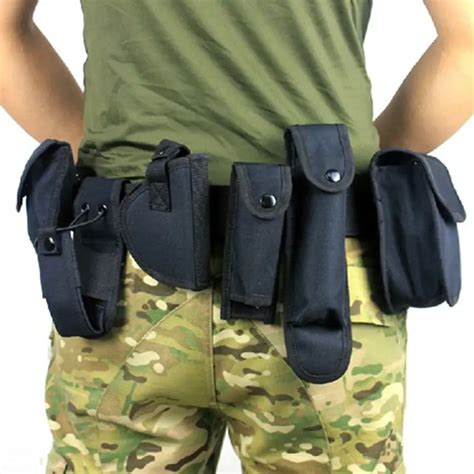 Aliexpress.com : Buy Tactical Security Police Guard Utility Kit Duty Belt Training Polices Guard ...