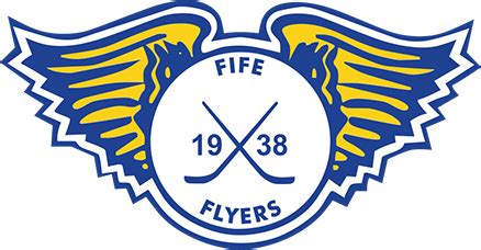 Fife Flyers Logo Flag SVG