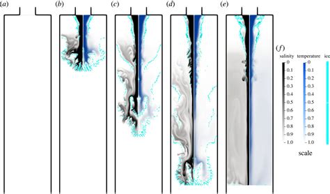 Modelling and simulation of brinicle formation | Royal Society Open Science