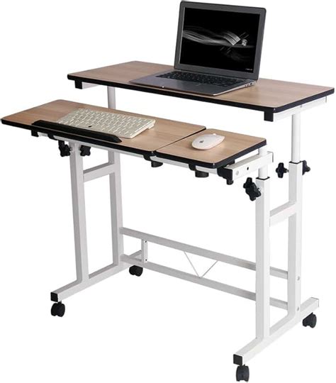 Amazon.com: rolling desk adjustable height