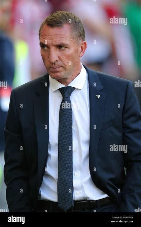 BRENDAN RODGERS, LEICESTER CITY FC MANAGER, 2019 Stock Photo - Alamy