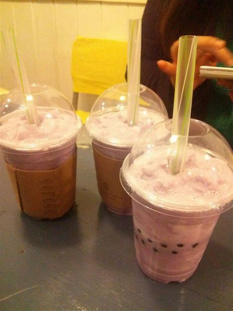 Taro bubble tea | Taro bubble tea, Bubble tea, Food