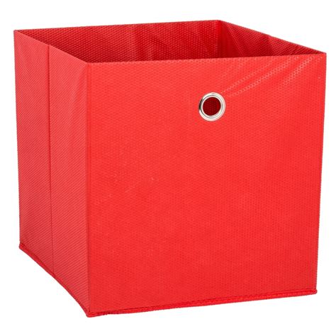 Fabric Box Red Large from Storage Box