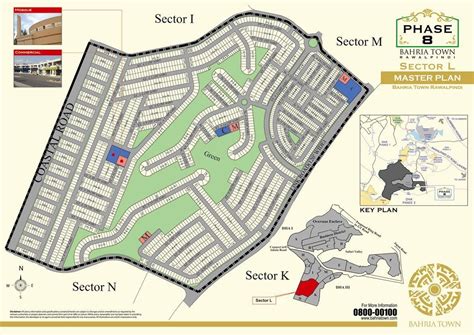 Bahria Town Islamabad | Phase 1 to 9 Location Map | Master Plan | Prices