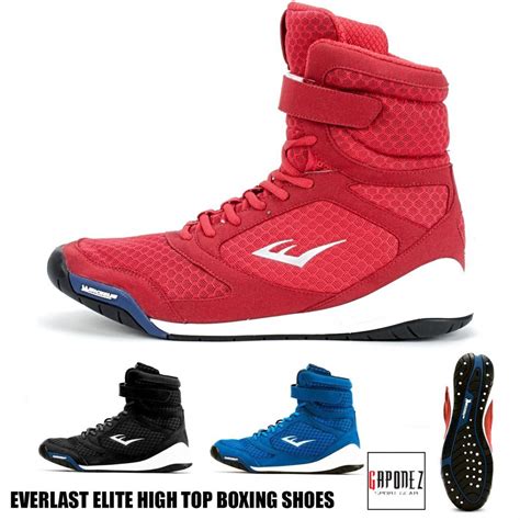 Everlast Boxing Shoes Elite Hi-Top ESHT P00001075 from Gaponez Sport Gear