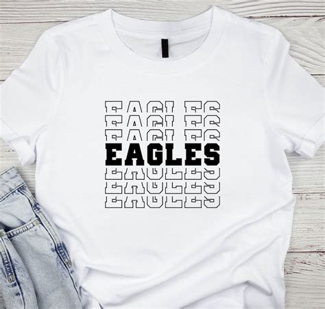 Eagles Svg Eagles Mascot Svg Team Mascot Svg School Spirit - Etsy