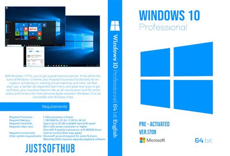 Windows 10 Pro ver.1709 x64-Bits Pre Activated Free Download | Software Hub