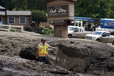 Southern California mudslides damage homes, carry away cars | AP News