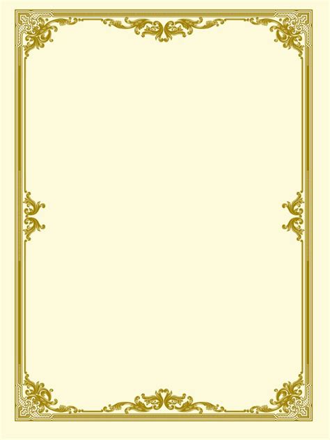 gold frame background transparent - Viral Update