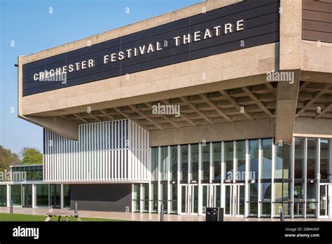 Chichester Festival Theatre Chichester West Sussex England Stock Photo ...