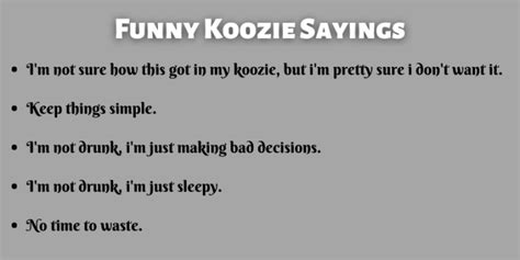 400+ Catchy Funny Koozie Sayings That You Will Love