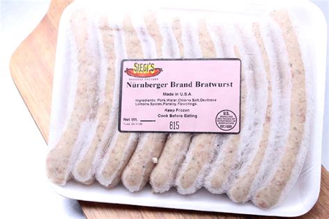 Nürnberger Brand Bratwurst - Siegi's Sausage Factory