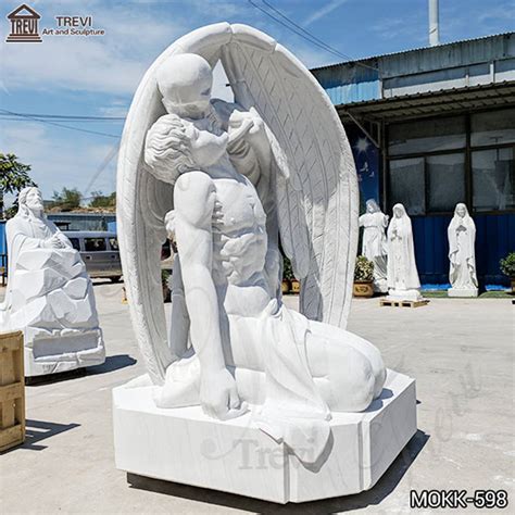 Famous Marble Kiss of Death Statue Replica