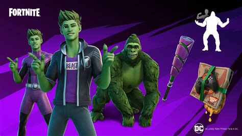 DC’s Beast Boy Unites with Raven in Fortnite - Compete to Unlock His ...