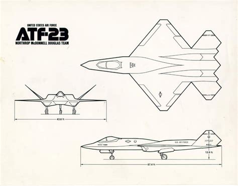 Photo Gallery – YF-23 Stealth Fighter