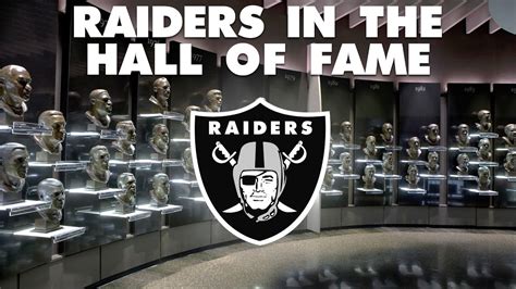 26 Raiders in the Pro Football Hall of Fame | Las Vegas Raiders | RaiderLadies.com - YouTube