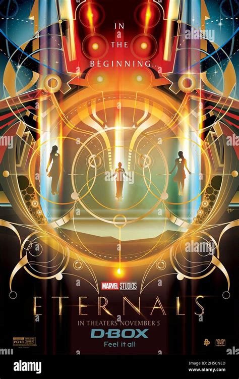 ETERNALS, US D-BOX poster, 2021. © Walt Disney Studios Motion Pictures ...