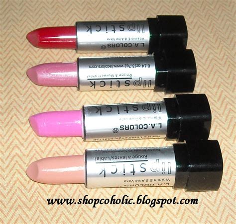 Miss Shopcoholic: Review : LA Colors Moisture Lipstick in Pink Parfait