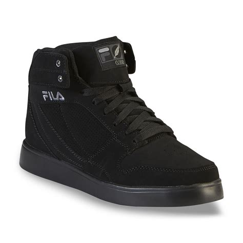 Fila Men's G300 Figueroa Black High-Top Shoe