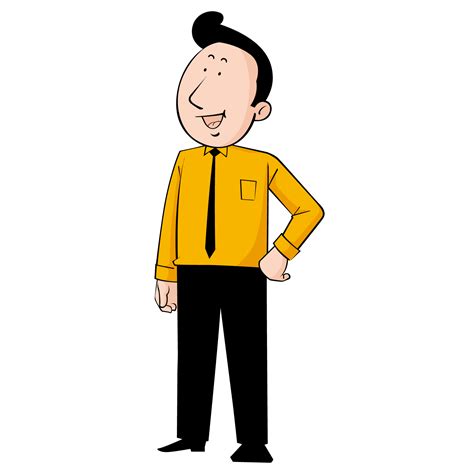 Cartoon Illustration - Happy man png download - 1500*1500 - Free Transparent Cartoon png ...