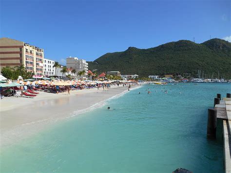 Great Bay Beach, St Maarten Photograph by Marlene Challis - Fine Art ...