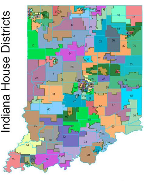 Indiana House District Map - Sella Daniella